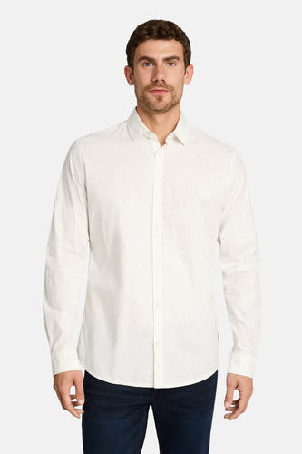 Chemise à manches longues - blanc
