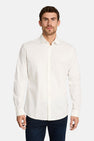 Chemise à manches longues - blanc
