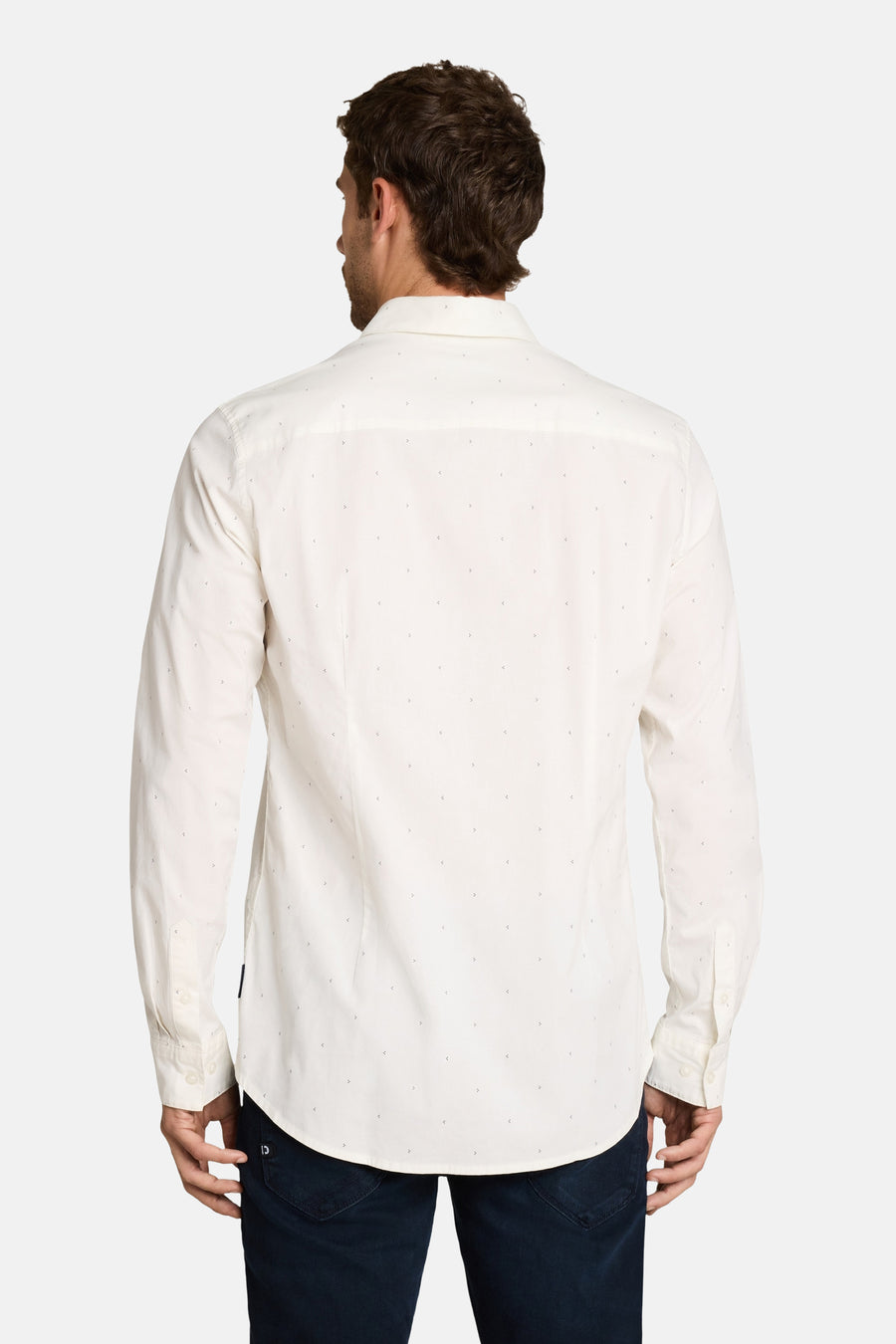 Chemise à manches longues - blanc