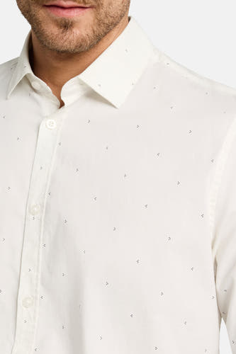 Chemise à manches longues - blanc