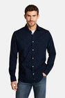 Chemise à manches longues - bleu