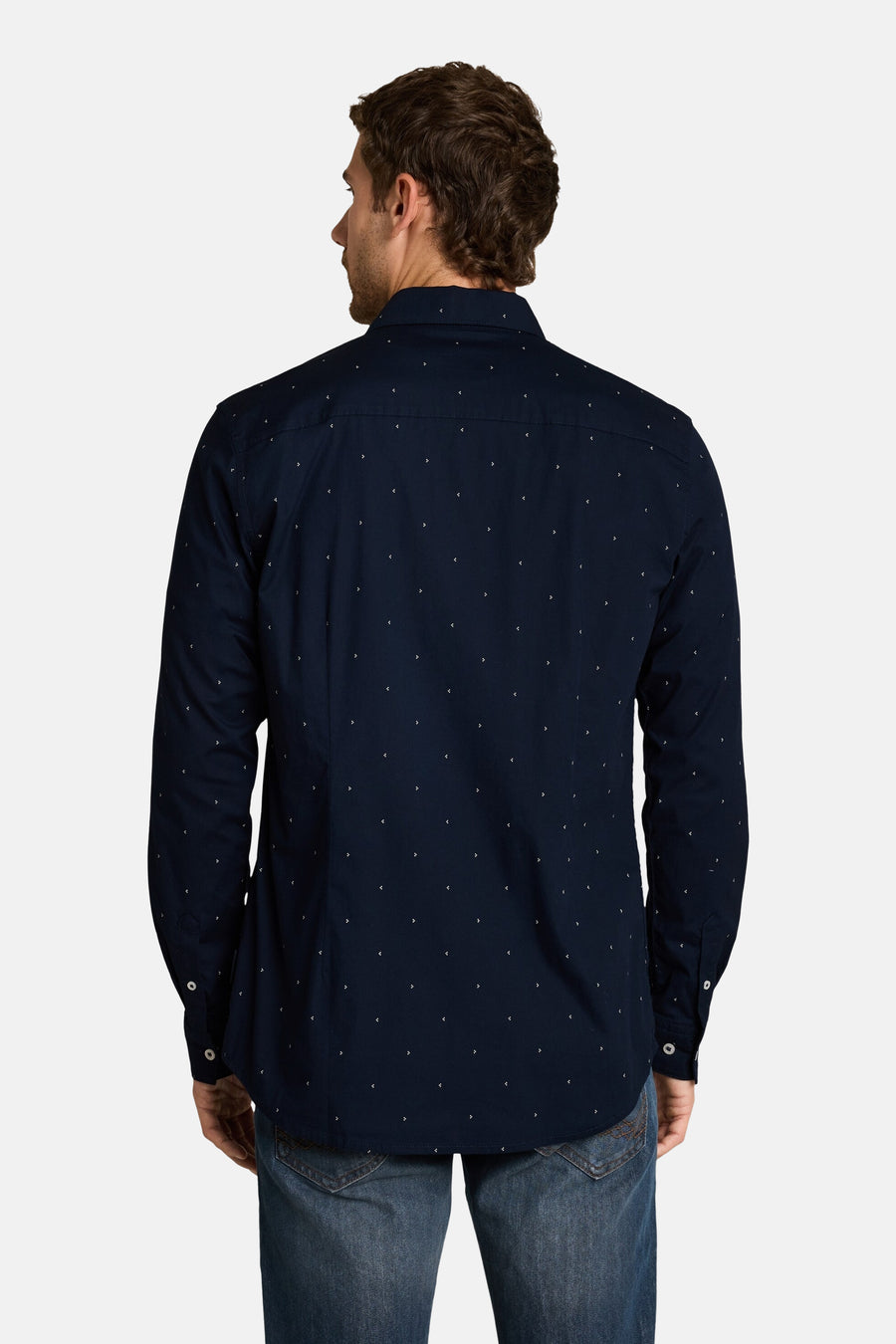 Chemise à manches longues - bleu