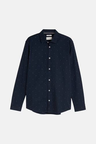 Chemise à manches longues - bleu