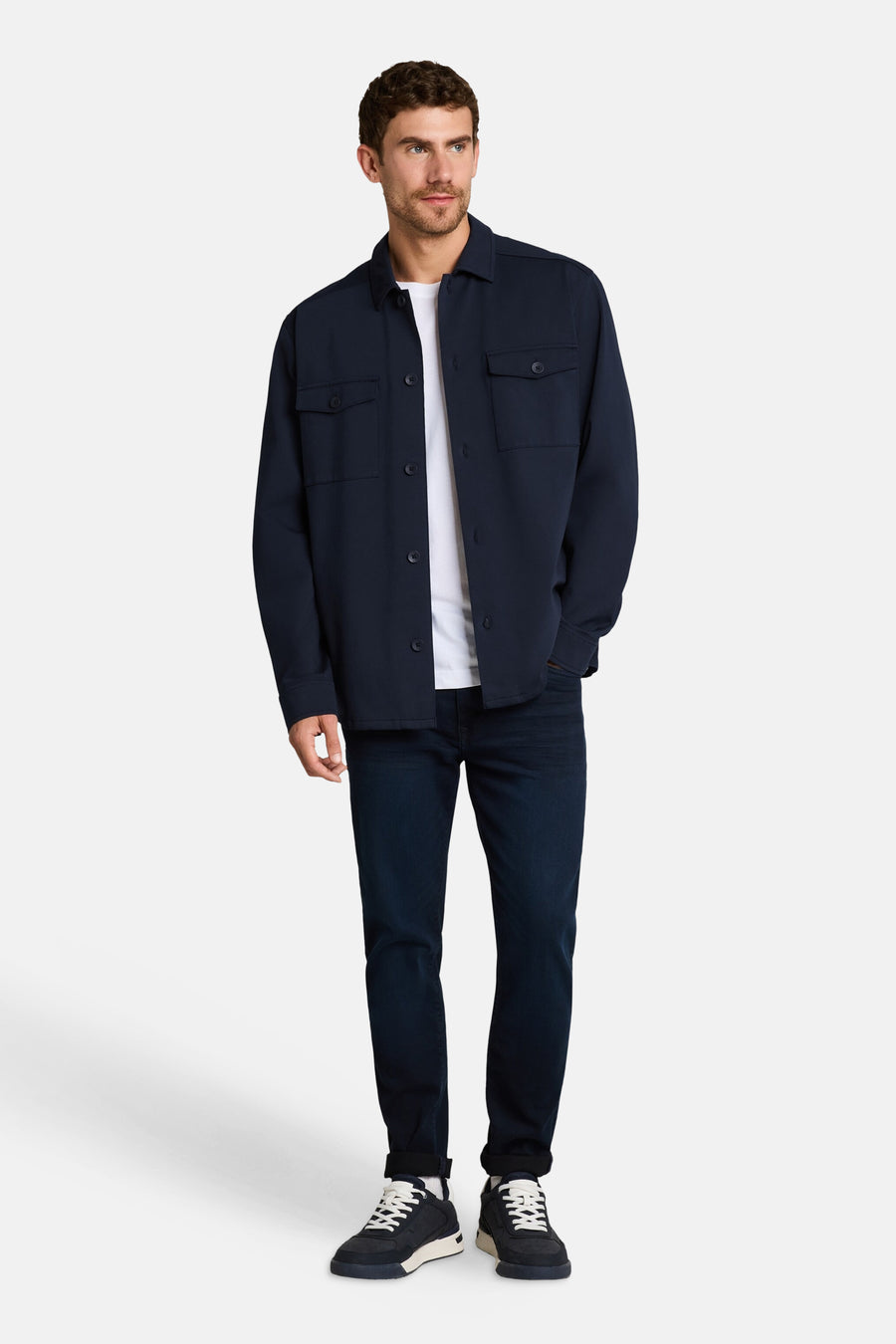 Chemise (manches longues) bleu - TOM TAILOR