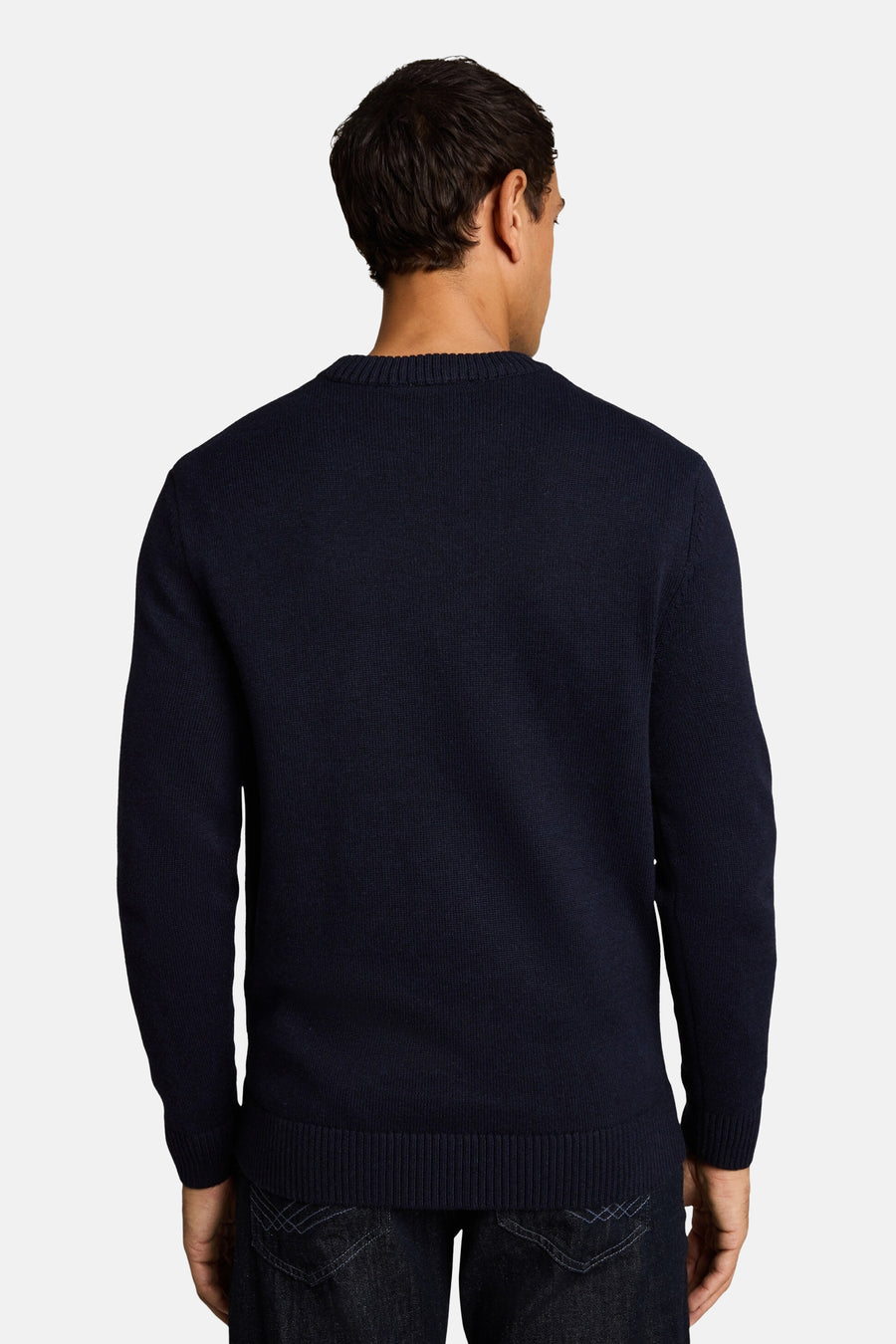 Pull col O bleu - TOM TAILOR