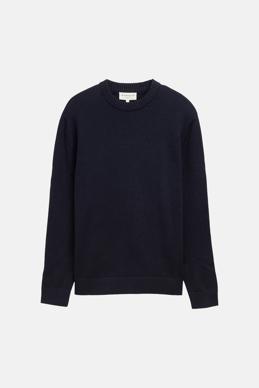 Pull col O bleu - TOM TAILOR