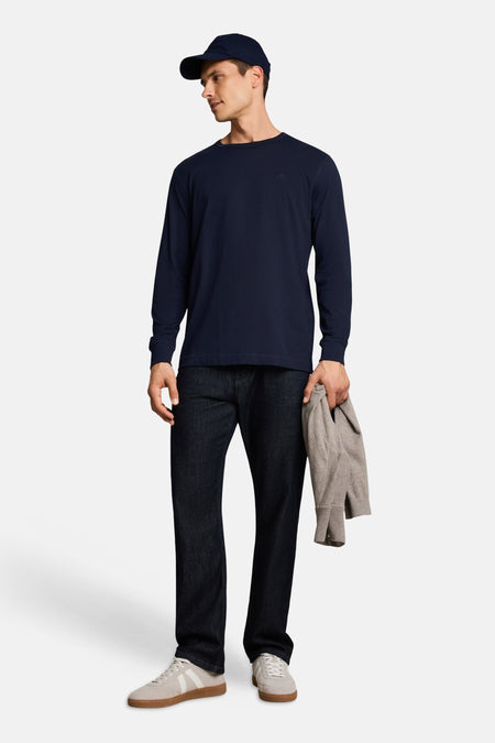 T-shirt (manches longues) bleu - TOM TAILOR