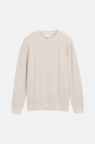 Pull col O beige - TOM TAILOR