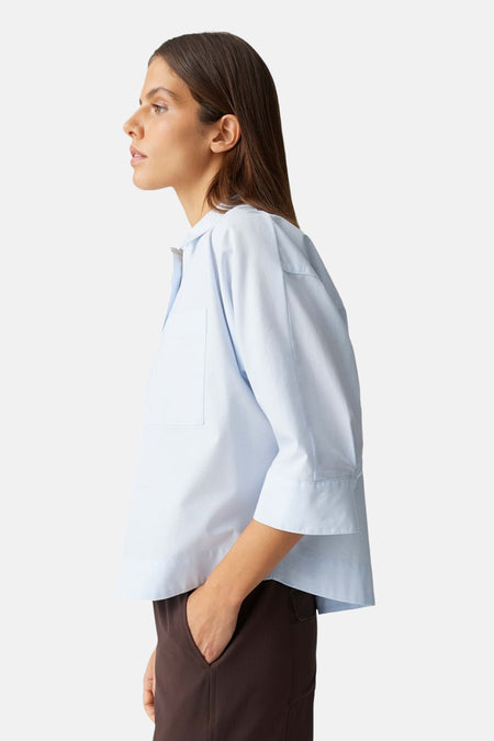 Blouse - bleu