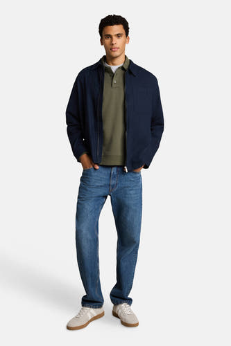 Sweat col O - vert