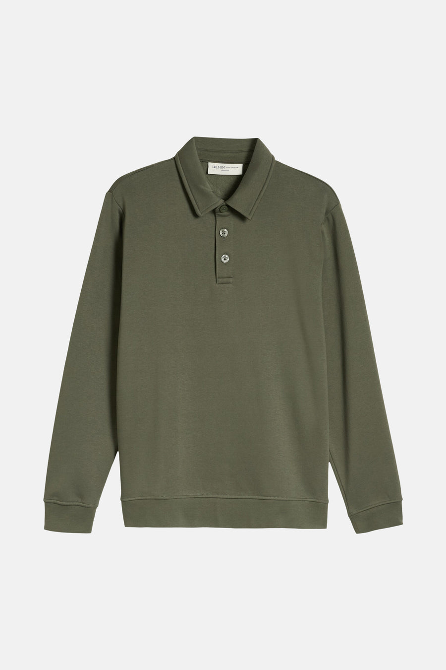 Sweat col O - vert