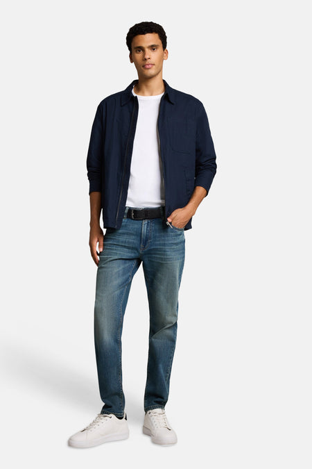 Jeans tapered dark blue denim - TOM TAILOR