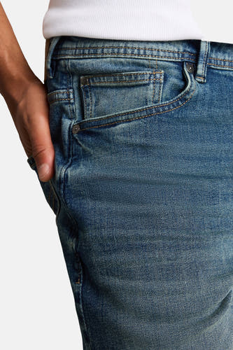 Jeans tapered dark blue denim - TOM TAILOR