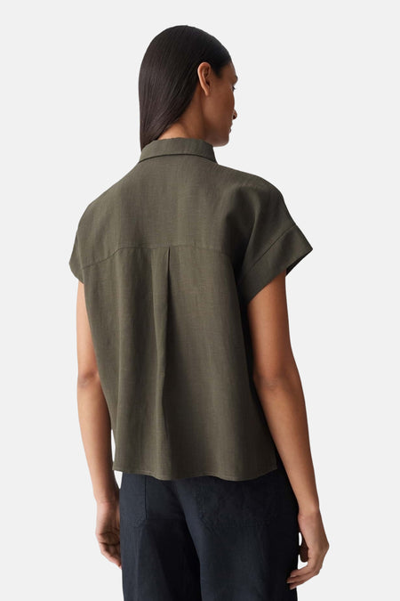 Chemise à manches courtes - vert