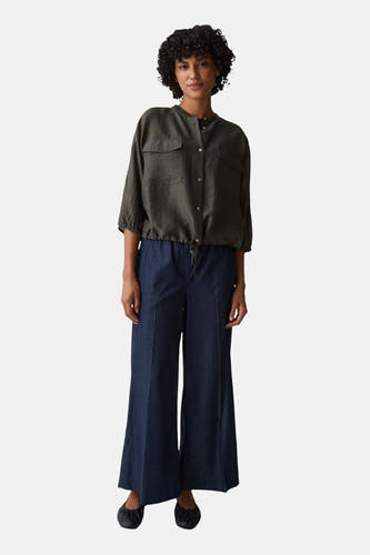 Blouse à manches longues - vert