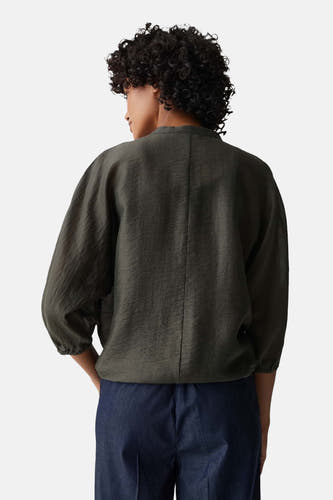 Blouse à manches longues - vert