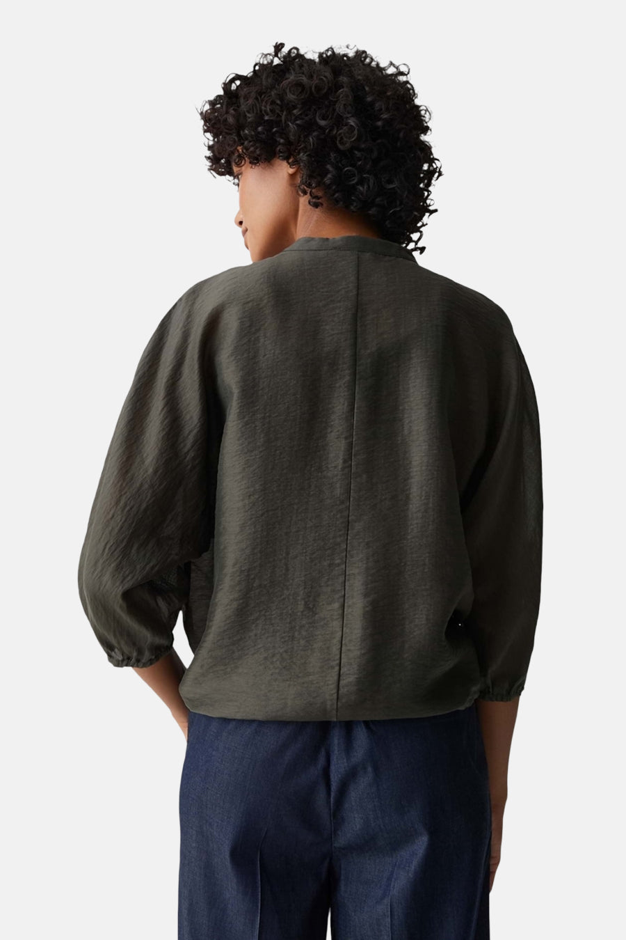 Blouse à manches longues - vert