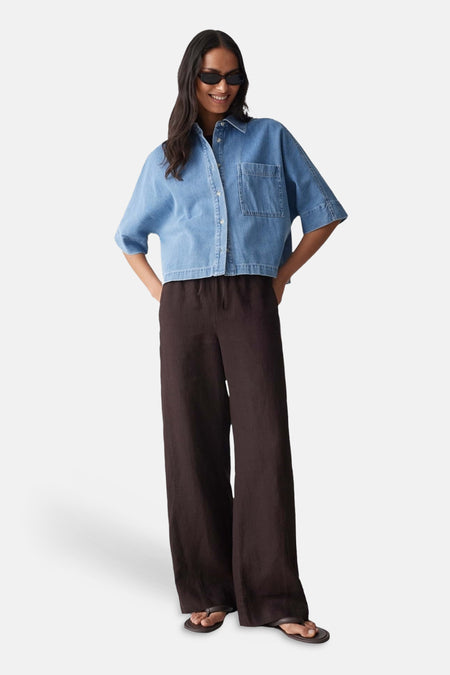 Chemise en jean - light blue denim