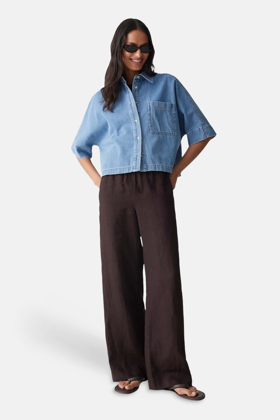 Chemise en jean - light blue denim