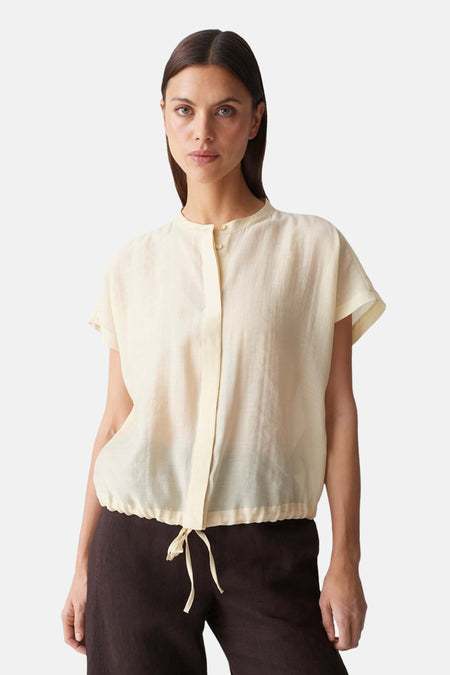 Blouse sans manches - jaune