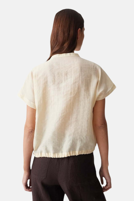 Blouse sans manches - jaune