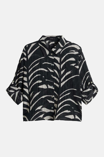 Blouse à manches longues - noir