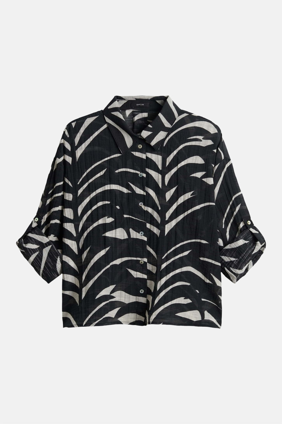 Blouse à manches longues - noir