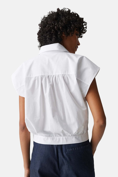 Chemise à manches courtes - blanc