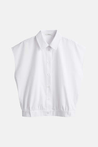 Chemise à manches courtes - blanc
