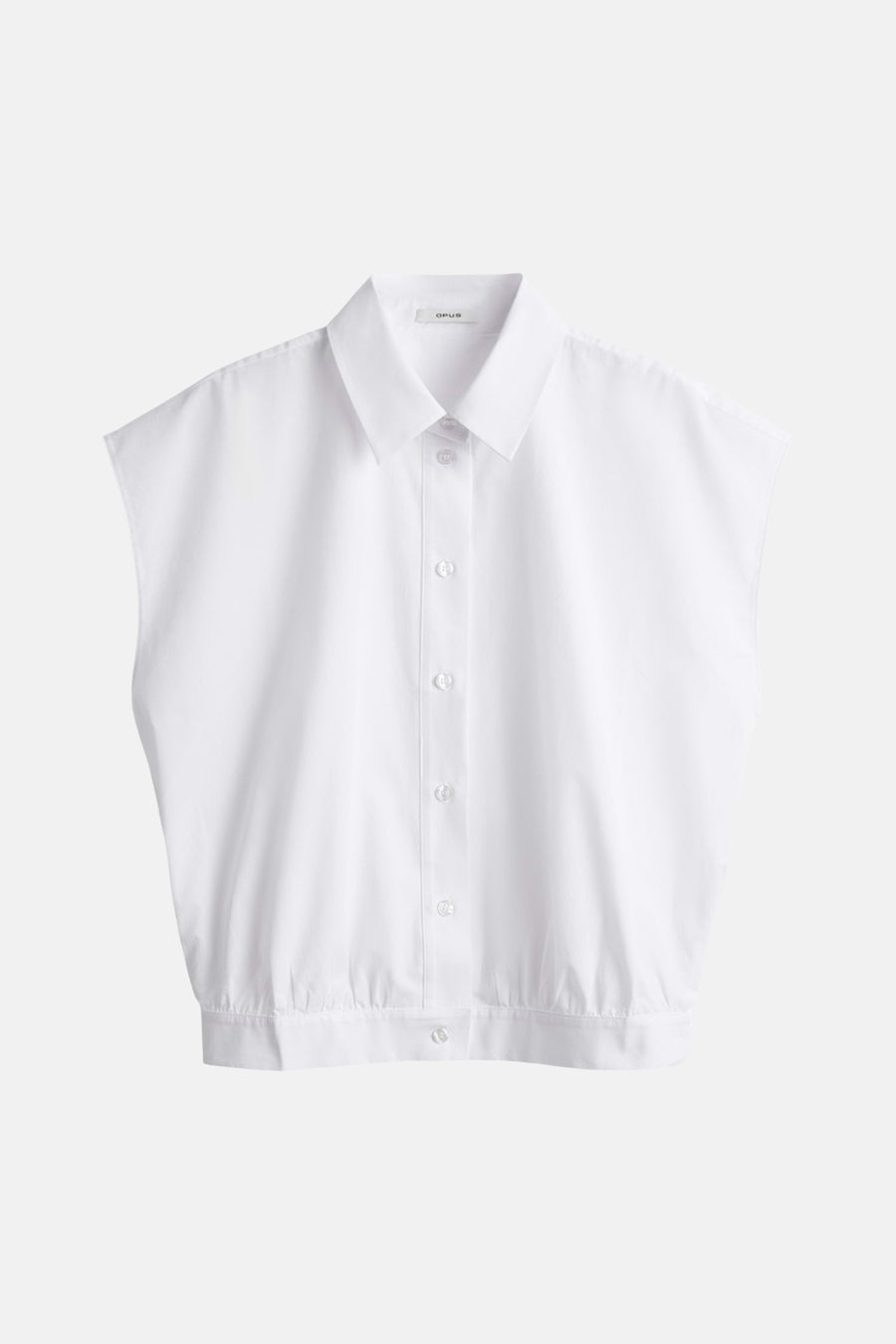 Chemise à manches courtes - blanc