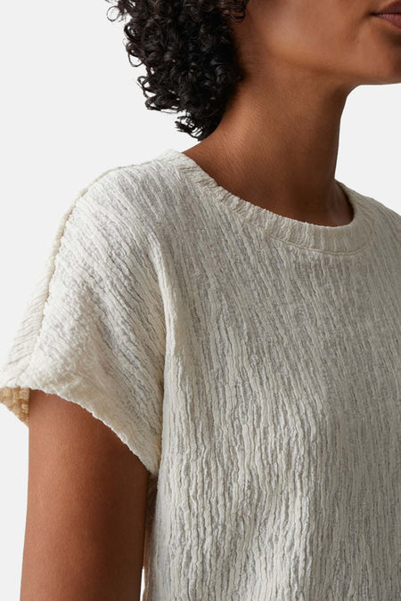 T-shirt à manches courtes - écru