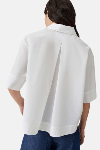 Chemisier (manches courtes) blanc - OPUS