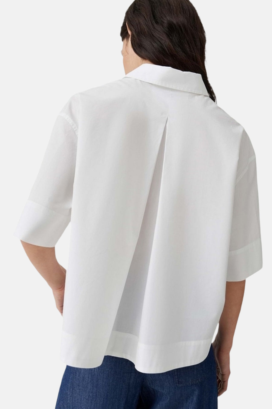 Chemisier (manches courtes) blanc - OPUS