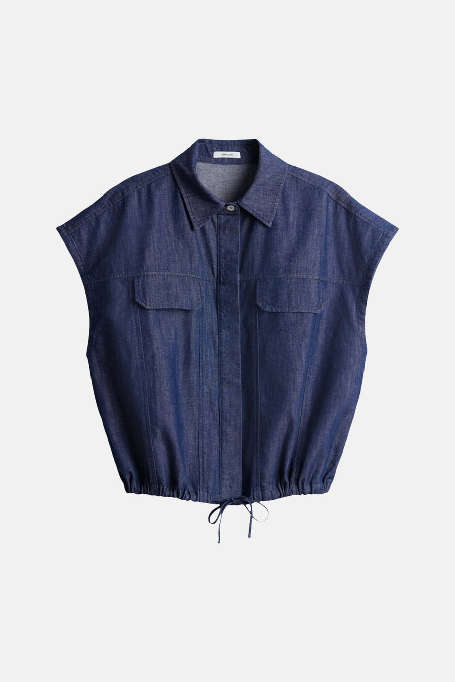 Chemisier sans manches - dark blue denim