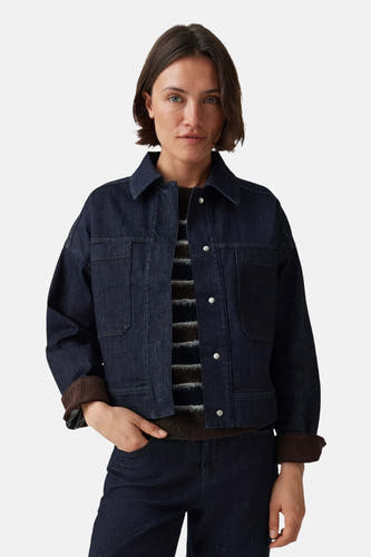 Veste - dark blue denim