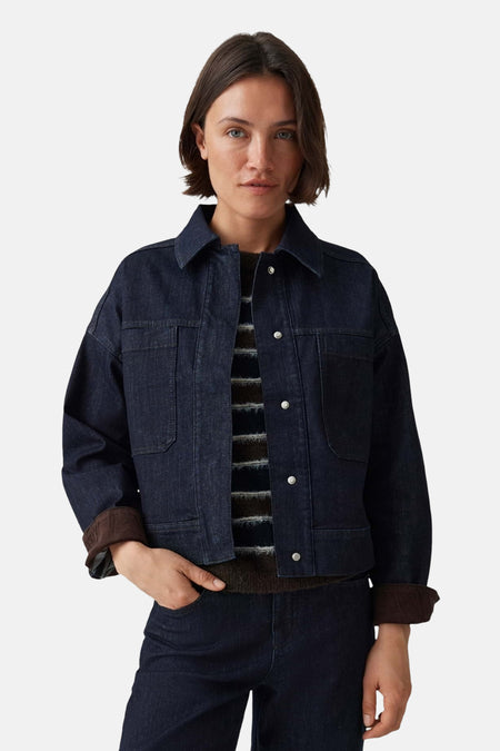 Veste - dark blue denim