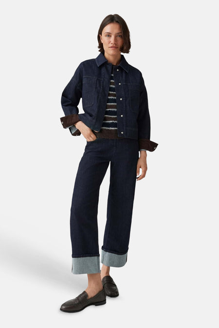 Veste - dark blue denim