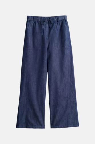 Pantalons mid blue denim - OPUS