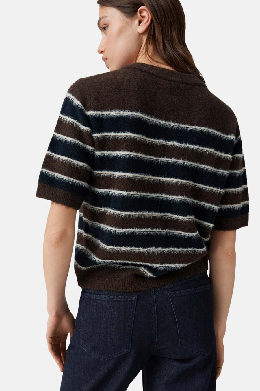 Pull col O - multicolore