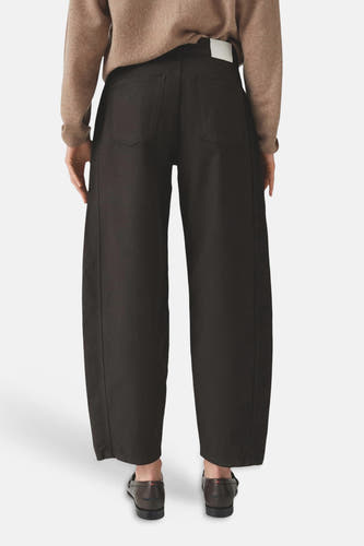 Pantalon 5 poches - brun