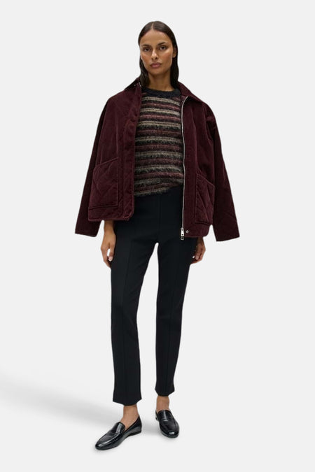Pull col O - multicolore