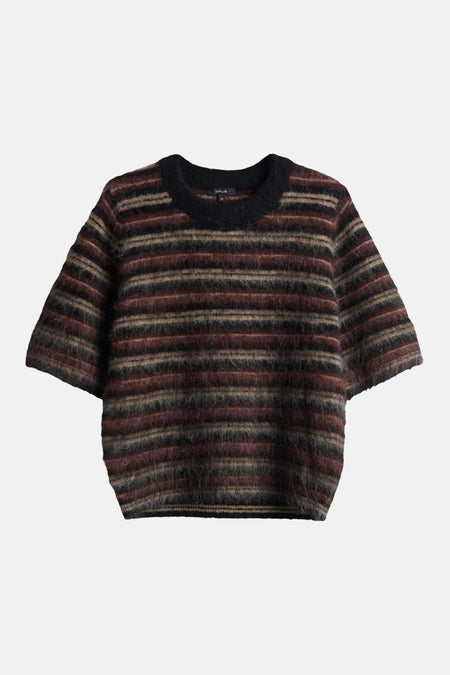 Pull col O - multicolore