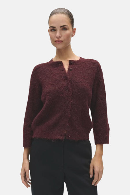 Cardigan rouge - OPUS