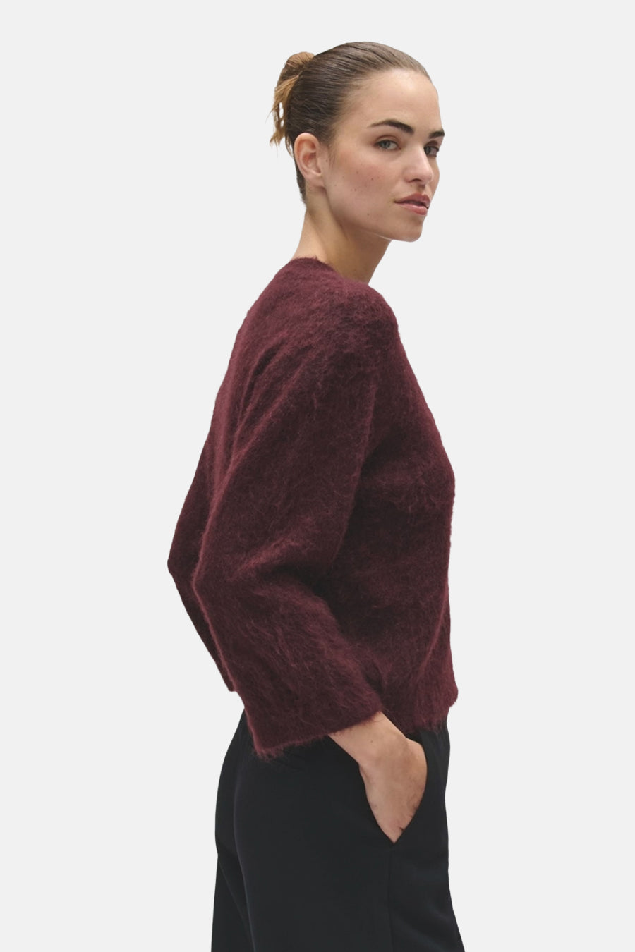 Cardigan - Bordeaux