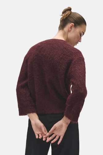 Cardigan - Bordeaux
