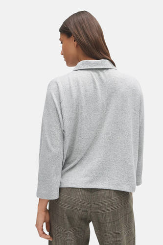 Chemise à manches longues - gris