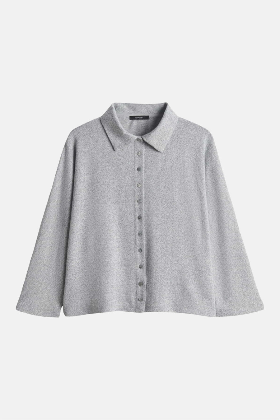Chemise à manches longues - gris