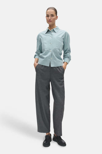 Chemise à manches longues - bleu