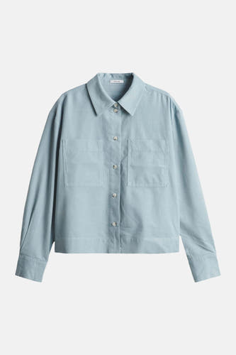 Chemise à manches longues - bleu