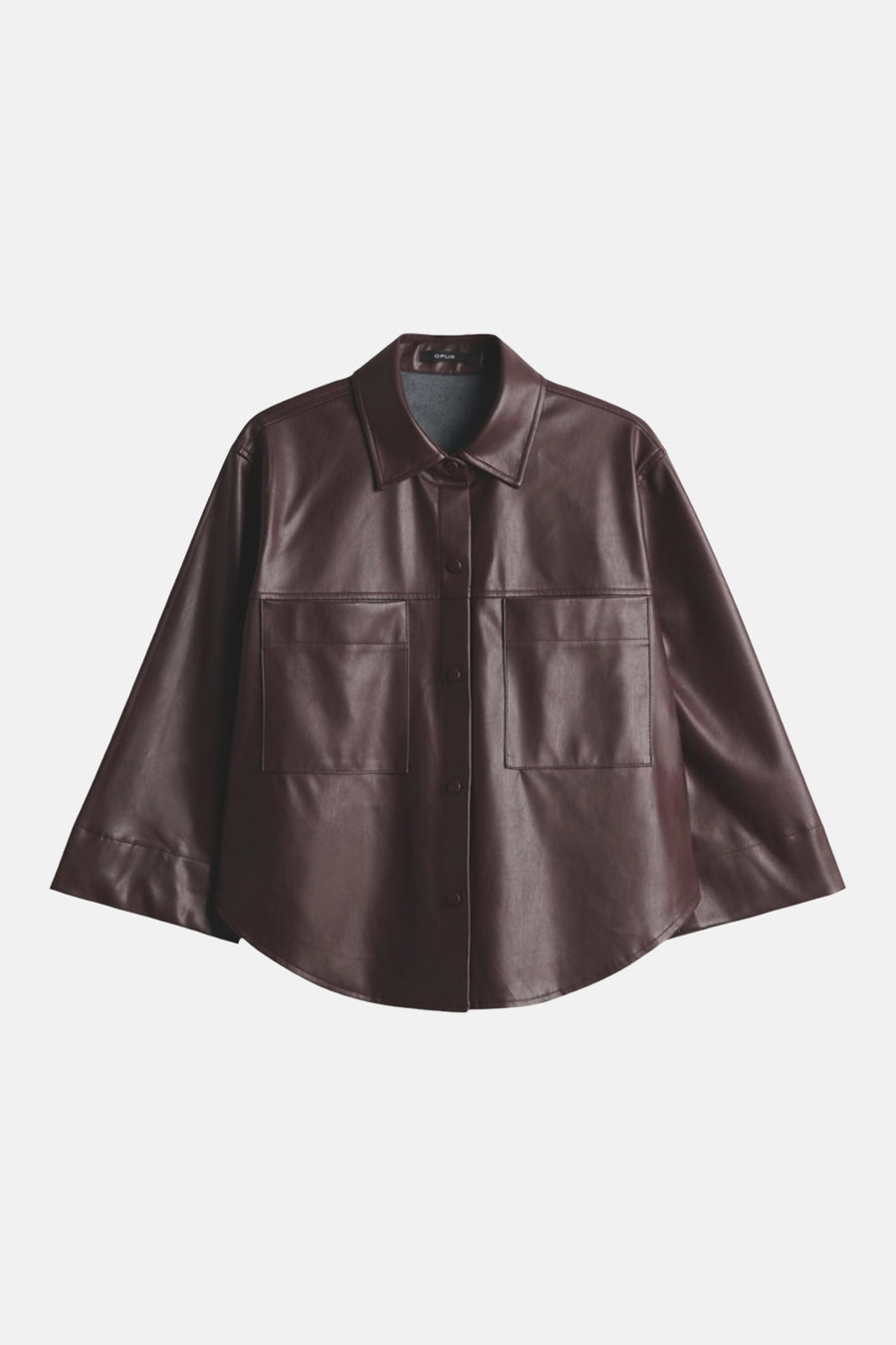 Chemise à manches longues - Bordeaux